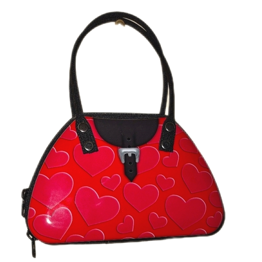 Rare Red Hearts Novelty Purse (Limited Run)